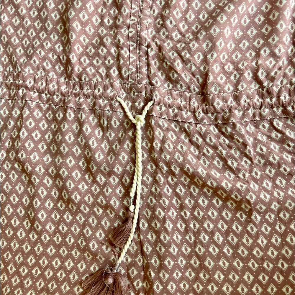 Pink Patterned Women's Jumpsuit - Picture 6 of 13